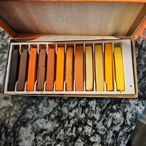 Weber Costello Alphacolor Square Pastels Earth Tones Art Chalk Sticks
